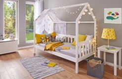 Kinderbett RUDOLF 90 x 200 cm weiß