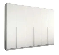 Kleiderschrank ALABAMA 271 x 210 cm Alpinweiß NB