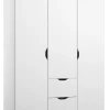 Kleiderschrank ALVARA 136 x 197 cm Alpinweiß NB