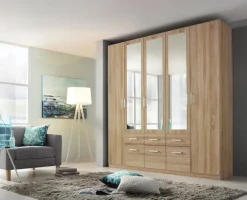 Kleiderschrank BINGEN 226 x 229 cm Sonoma Eiche