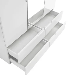 Kleiderschrank JENNA S 3-türig weiß