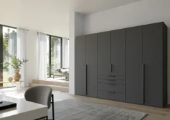 Kleiderschrank PURISMA Graphitgrau