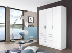 Kleiderschrank SELF DARIA 136 x 197 cm Alpinweiß