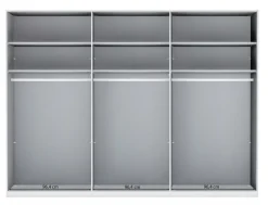 Kleiderschrank SHANGHAI 300 x 216 cm Alpinweiß