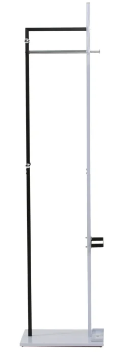 Kleiderständer JULIA 45 x 184 cm schwarz/ weiß