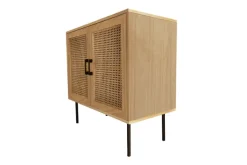 Kommode 80 x 76 cm braun