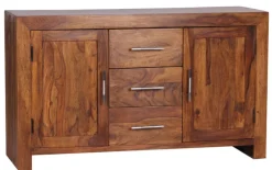 Kommode 118 x 70 cm braun