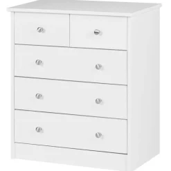 Kommode 60 x 70 cm Weiß