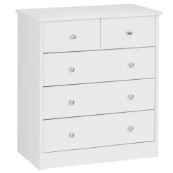 Kommode 60 x 70 cm Weiß