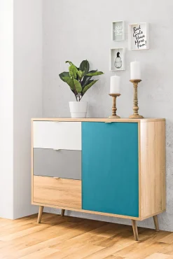 Kommode CUBA 1 mehrfarbig 103 x 87 cm