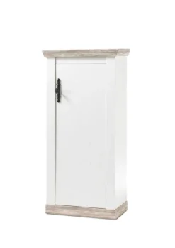 Kommode FLORENZ 71 x 146 cm weiß/braun