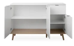 Kommode GÖTEBORG 120 x 85 cm weiß