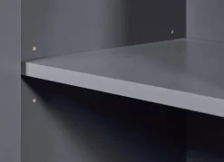 Kommode LION 122 x 92 cm graphitgrau