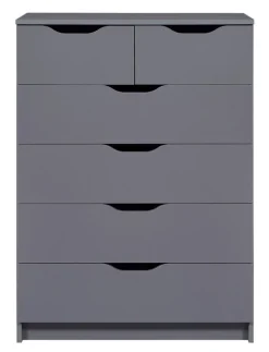 Kommode LION 82 x 112 cm graphitgrau