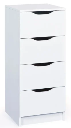 Kommode Noah 4 weiß