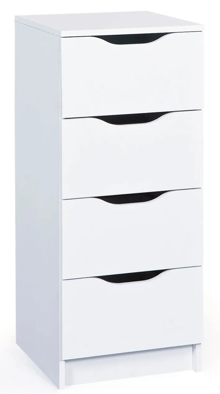Kommode Noah 4 weiß