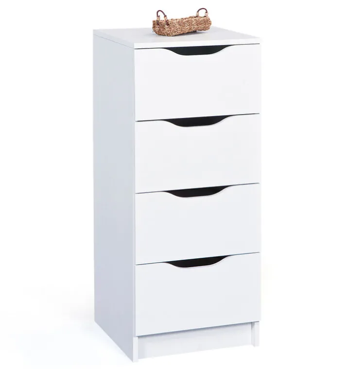 Kommode Noah 4 weiß