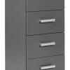 Kommode ROBERT 4 grau