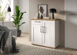 Kommode VERONA 90 x 88 cm Sibiu Lärche / Artisan Eiche NB