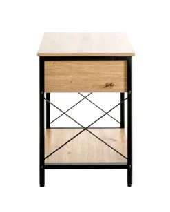 Konsole 45 x 40 cm braun/schwarz