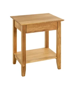 Konsole 50 x 40 cm Eiche massiv geölt