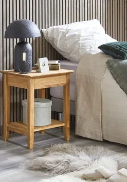 Konsole 50 x 40 cm Eiche massiv geölt