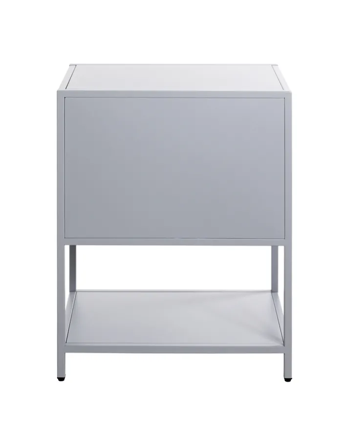 Konsole 45 x 30 cm silbergrau