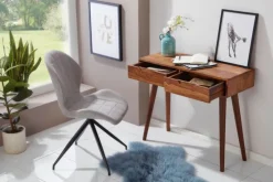 Konsolentisch 90 x 36 cm braun