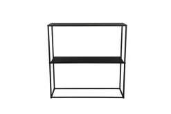 Konsolentisch CHLOE 80 x 80 cm schwarz