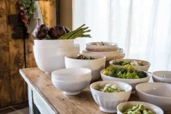 LA PORCELLANA BIANCA Schale PIEVE 22 cm Porzellan weiß