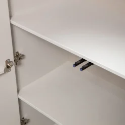 Lagerschrank CADIZ 85 x 135 cm Finish Nebelweiß