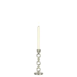 LAMBERT Kerzenständer GUCCIO 22 cm vernickelt