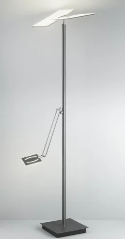 LED Deckenfluter mit Leselampe MATEO anthrazit