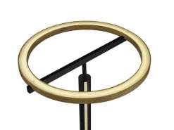 LED Stehlampe NELLA Holz /schwarz