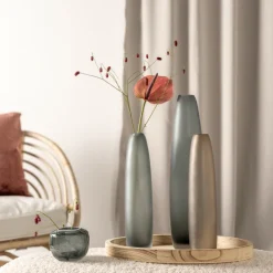 LEONARDO Bodenvase BELLAGIO 38 cm anthrazit