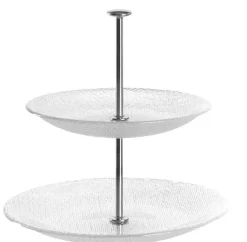 LEONARDO Etagere PRALINA 22 cm Glas