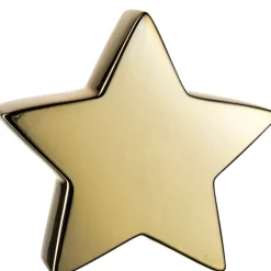 LEONARDO Keramikstern MAGICO 20 cm goldfarbig