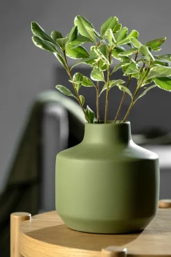 LEONARDO Keramikvase MILANO 18,5 cm grün