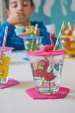 LEONARDO Kinder Trinkset BAMBINI FLAMINGO 3-teilig