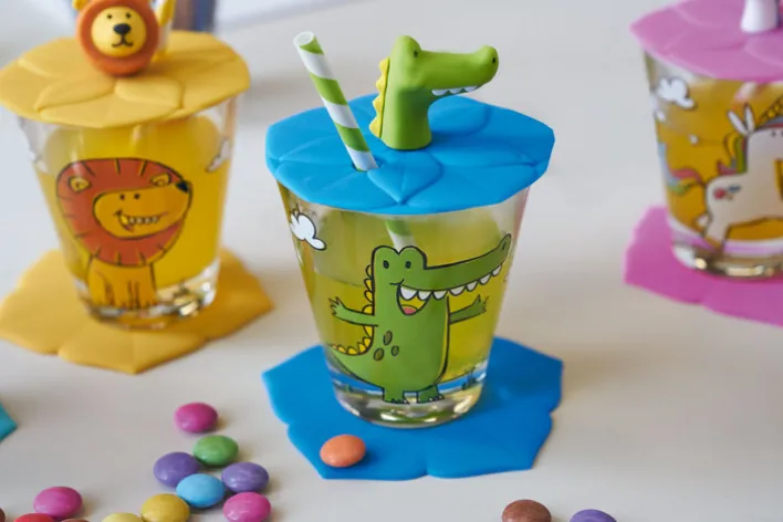 LEONARDO Kindergeschirr Deckel BAMBINI KROKODIL