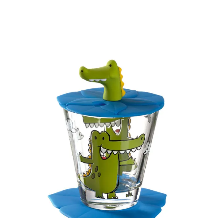 LEONARDO Kindergeschirr Deckel BAMBINI KROKODIL