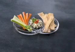 LEONARDO Schale SEZIONE 27.1 x 3.5 x 18.5 cm Glas transparent