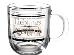 LEONARDO Tasse LIEBLINGSMENSCH 400 ml Glas