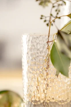 LEONARDO Vase MARTELLO 19 cm transparent