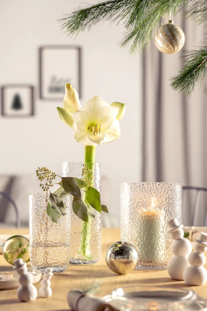 LEONARDO Vase MARTELLO 19 cm transparent