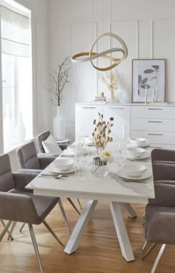 LEONARDO Vase MILANO 64 cm weiß