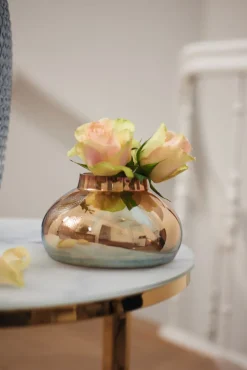 LEONARDO Vase POESIA 25 cm goldfarbig