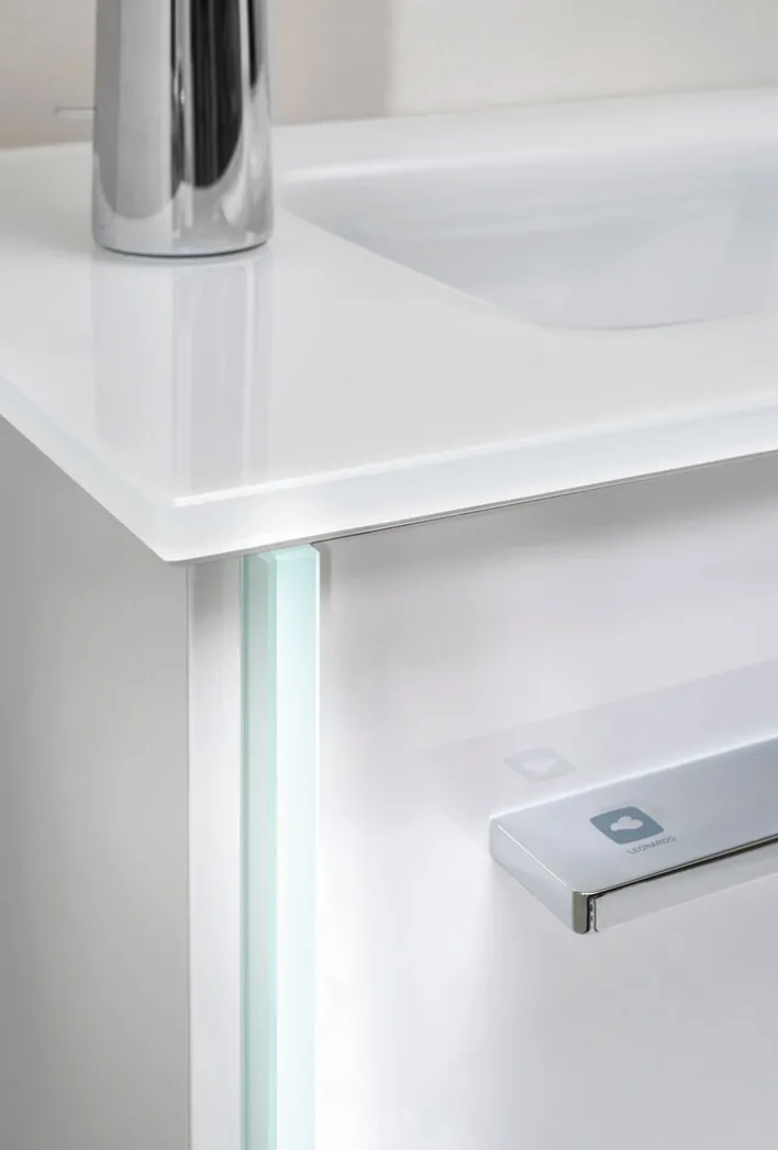 LEONARDO Waschplatz Schneeweiß/ Optiwhite