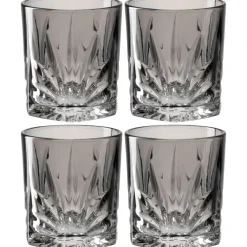 LEONARDO Whiskyglas CAPRI 4er-Set grau