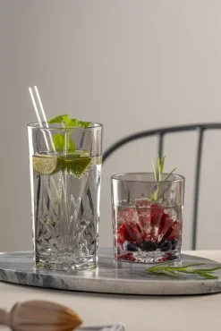 LEONARDO Whiskyglas CAPRI 4er-Set grau